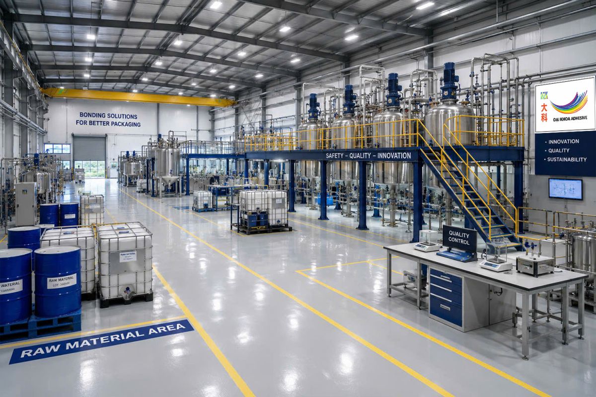 A corner of the factory workshop